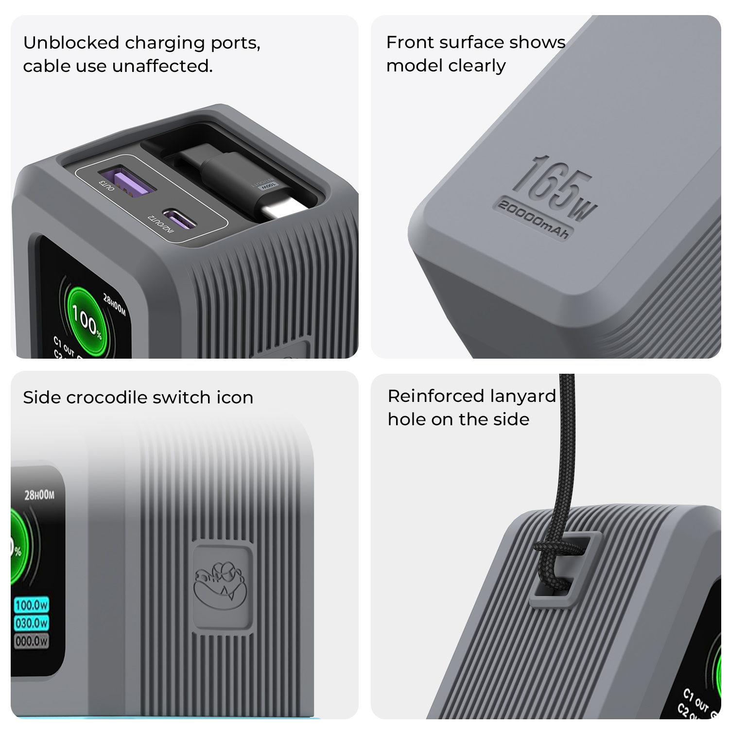 SIKAI Silicone Case for UGREEN – обзор и цена Portable Charger 20000Mah