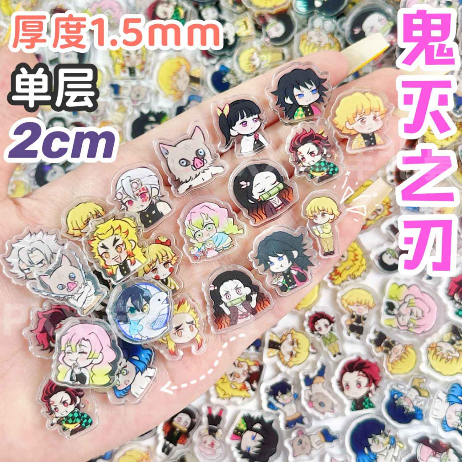 50/100Pcs 1/2cm Mini Demon Sla – обзор и цена Phone Accessories Demon Slayer