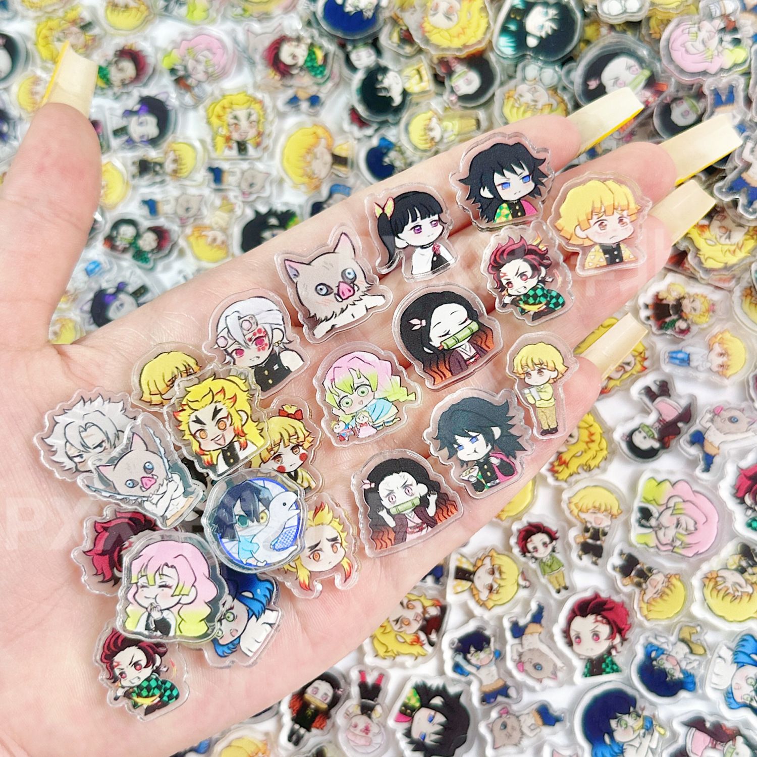 50/100Pcs 1/2cm Mini Demon Sla – обзор и цена Phone Accessories Demon Slayer