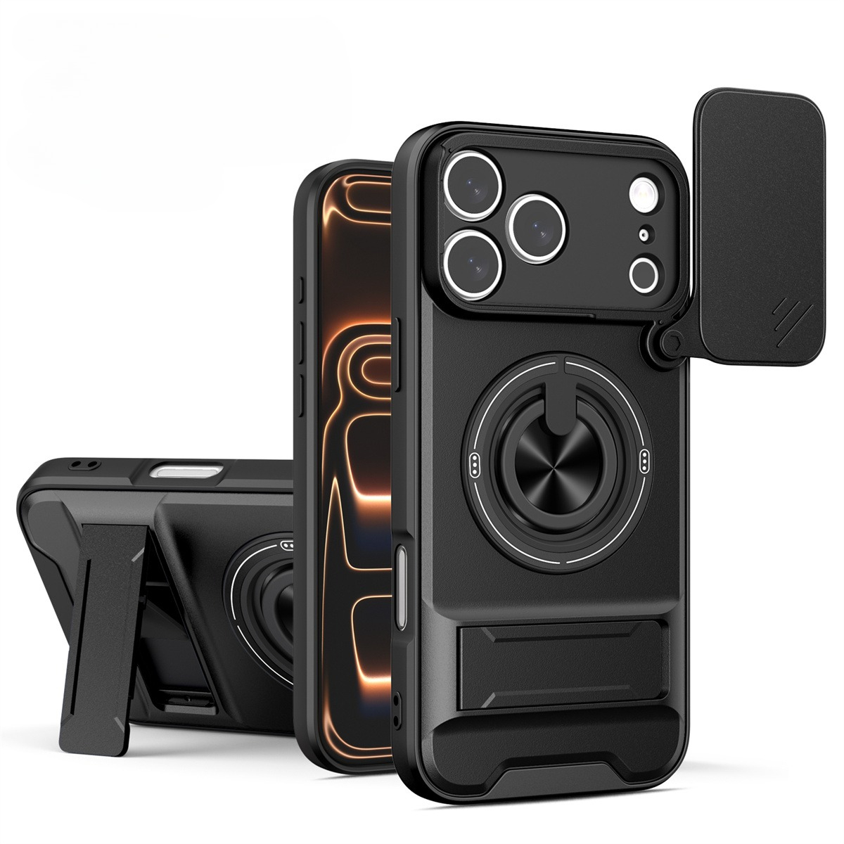Magnetic Phone Case for IPhone – обзор и цена Phone Kickstand Ring