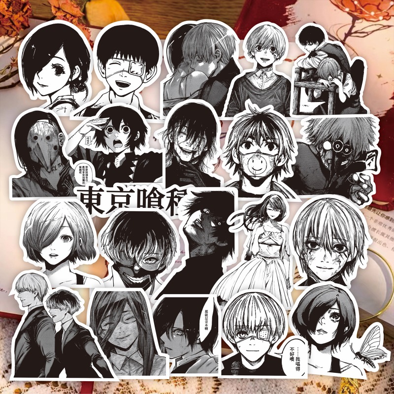 70pcs Black White Hot Anime To – обзор и цена Phone Accessories Tokyo