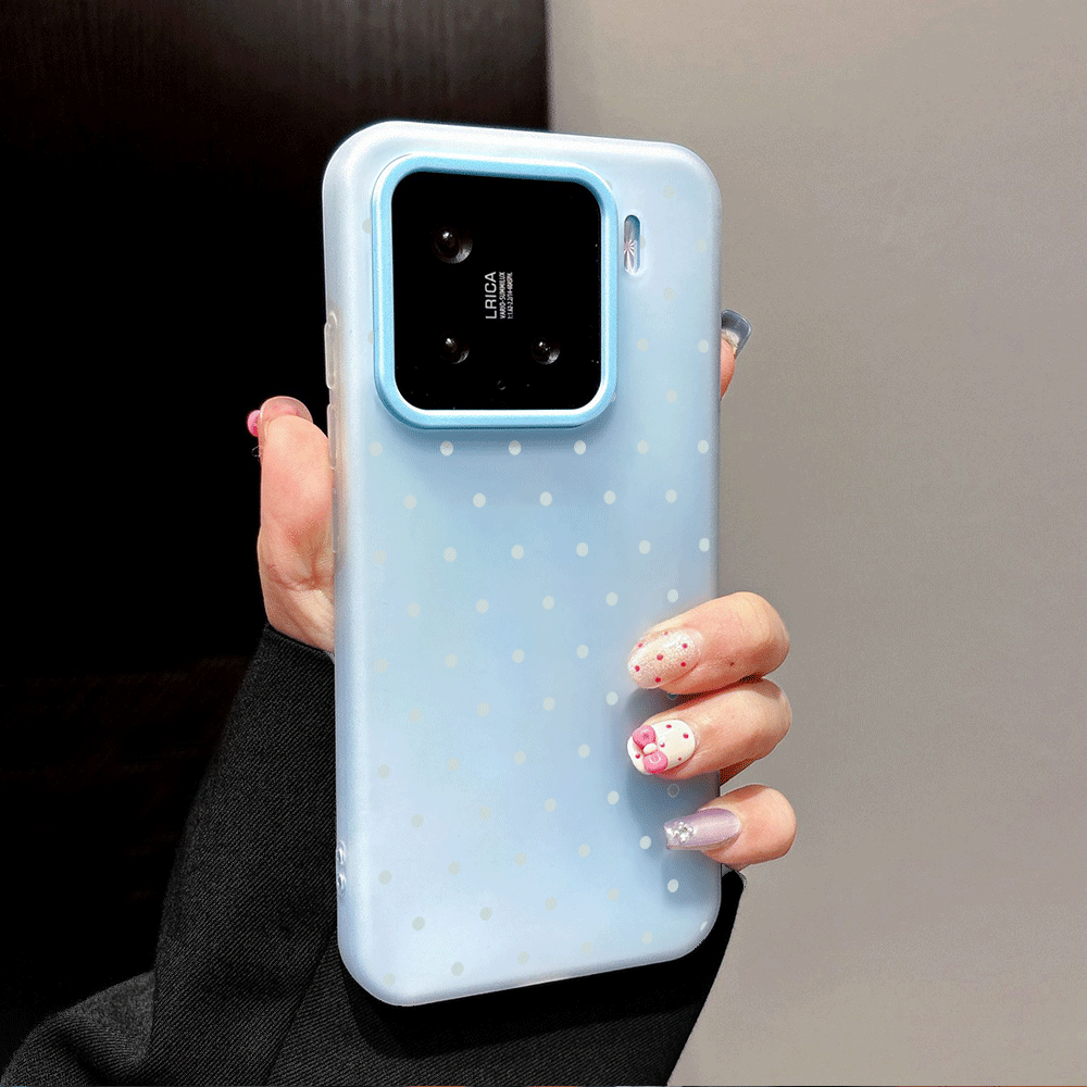 Adorable Light Blue Polka Dot  – обзор и цена X Phone Accessories