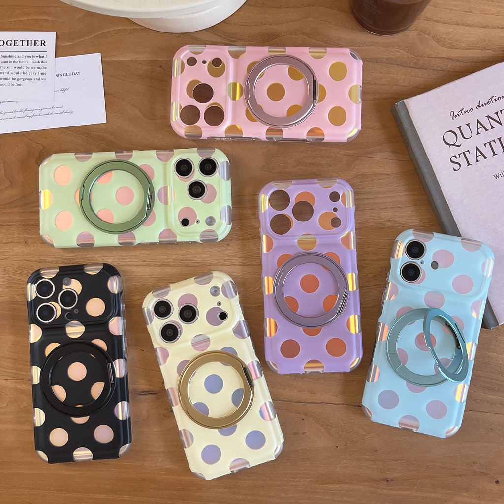 Fashion Illusory Color Polka D – обзор и цена Phone Kickstand Ring