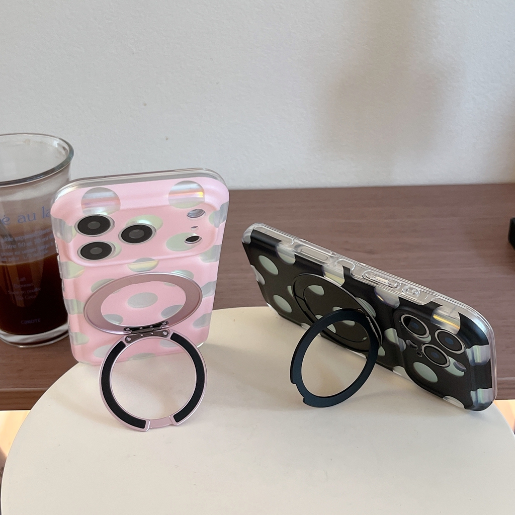 Fashion Illusory Color Polka D – обзор и цена Phone Kickstand Ring