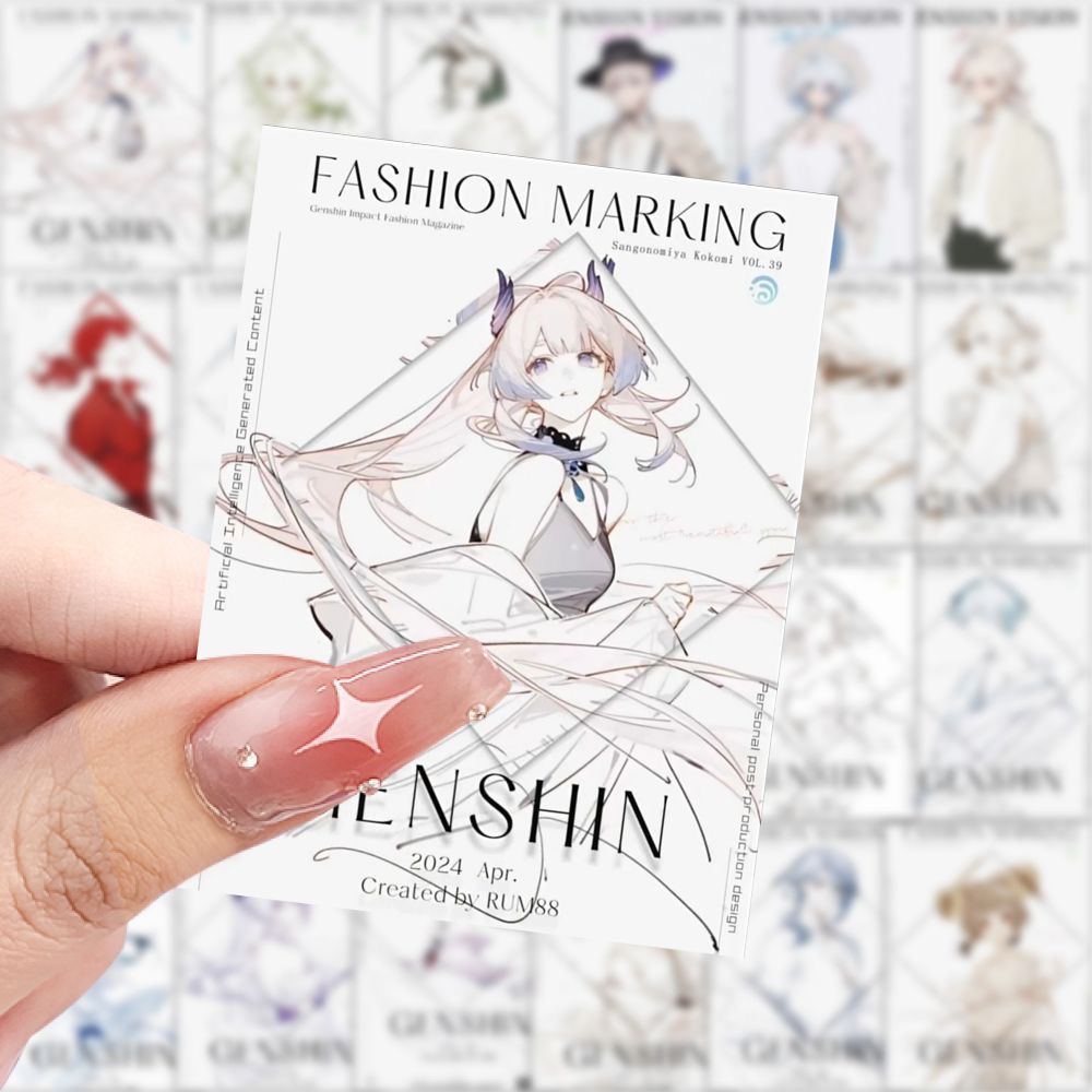 189 Genshin Impact character s – обзор и цена Phone Accessories Poster
