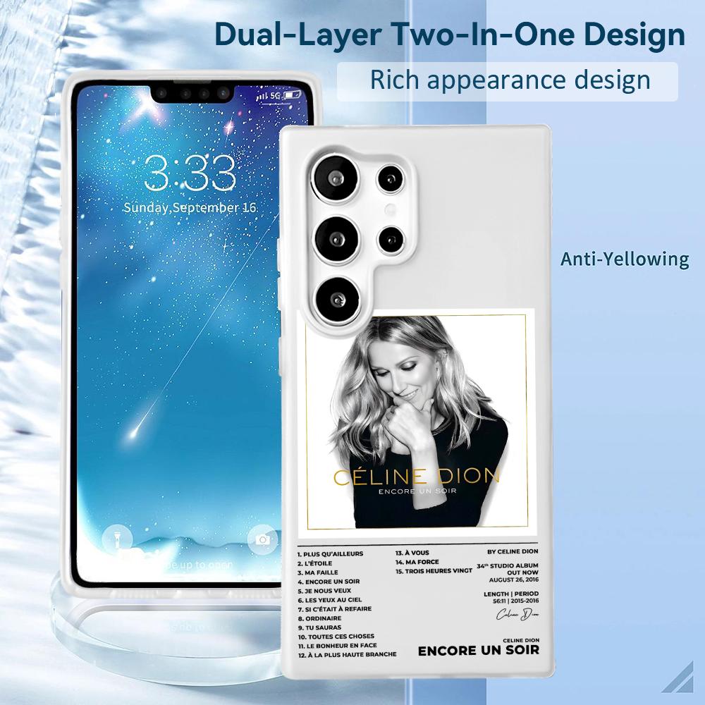 Singer C-Celine D-Dion Phone C – обзор и цена Phone Case Clear