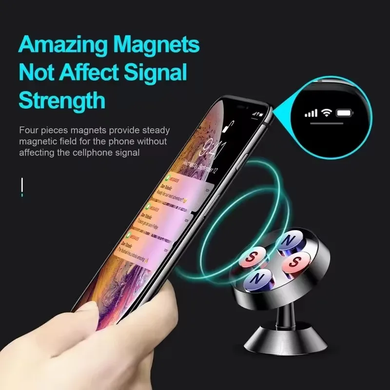 Magnetic Car Phone Holder Magn – обзор и цена Phone Accessories Useful