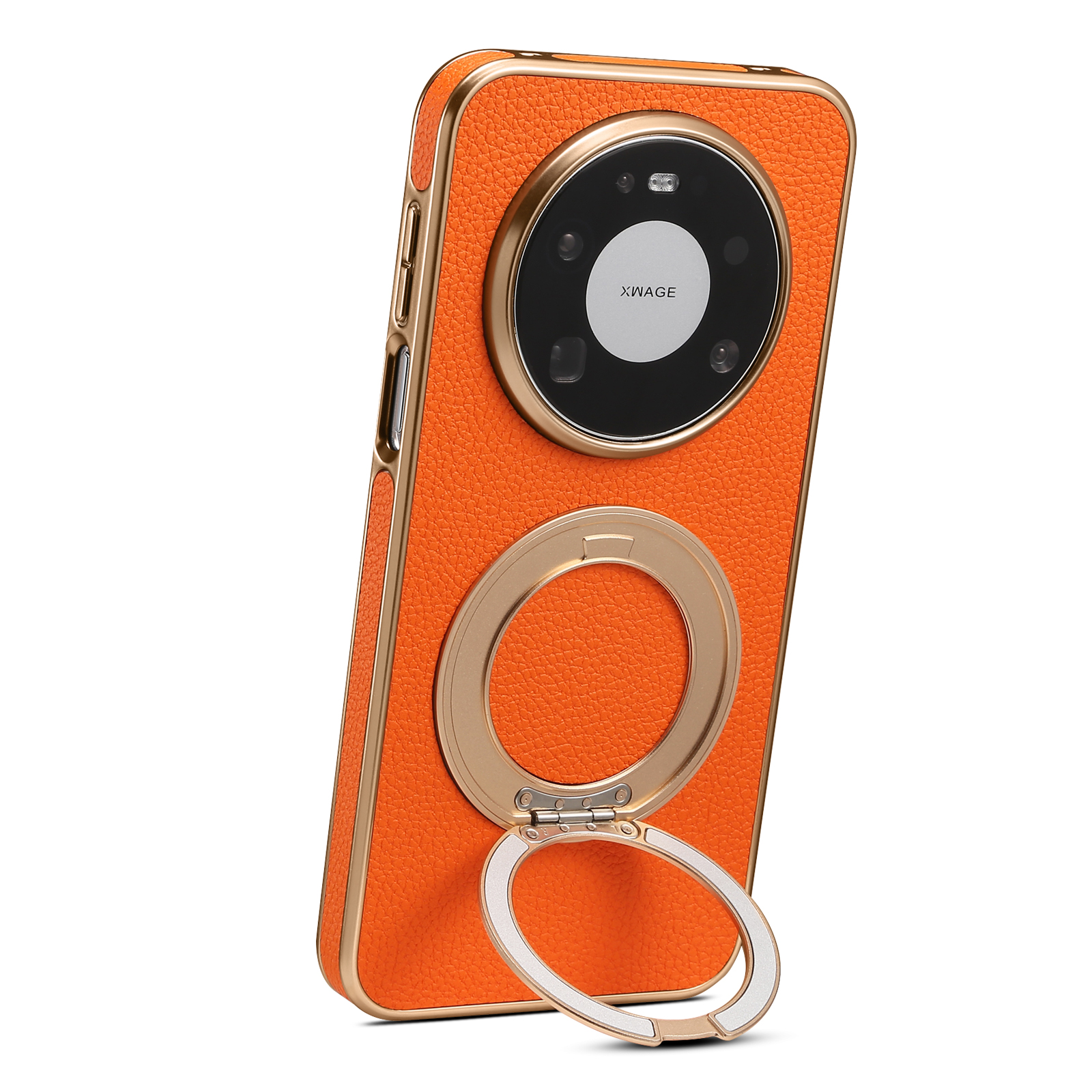 Denior Litchi Grain Phone Case – обзор и цена Phone Kickstand Ring