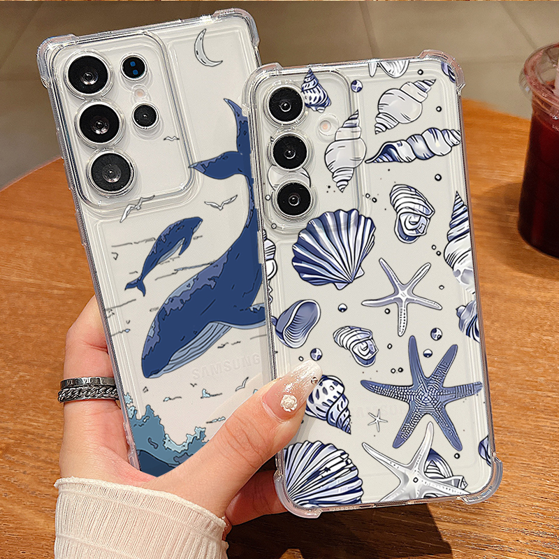 Whale Turtle Pattern Clear Pho – обзор и цена Phone Case Clear