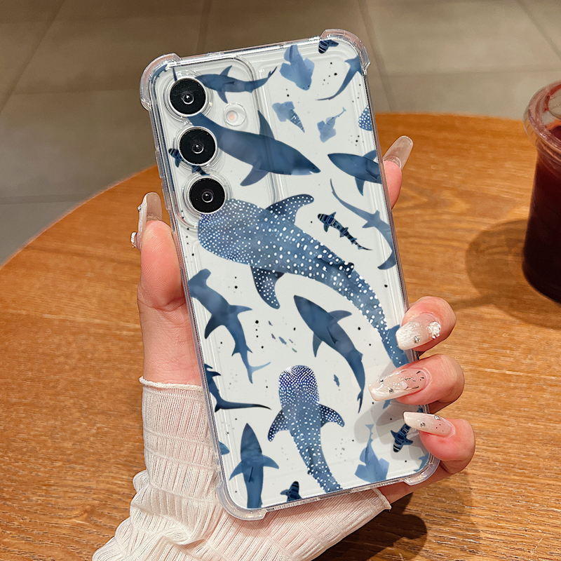 Whale Turtle Pattern Clear Pho – обзор и цена Phone Case Clear
