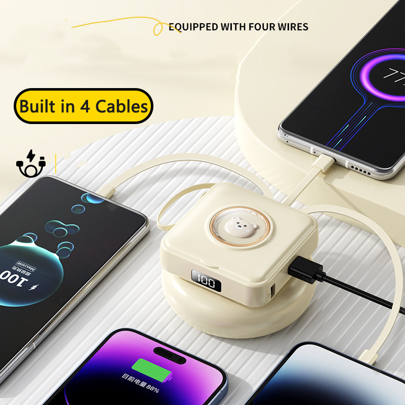 20000mAh Mini Power Bank Built – обзор и цена Portable Charger 20000Mah