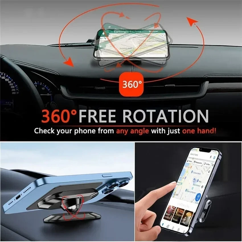 360° Magnetic Car Phone Holder – обзор и цена Phone Accessories Useful