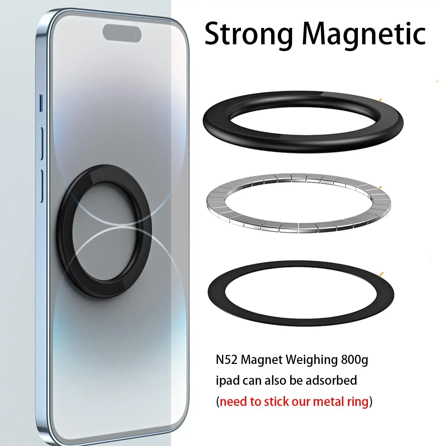 For MagSafe Magnetic Ring Hold – обзор и цена Phone Accessories Useful