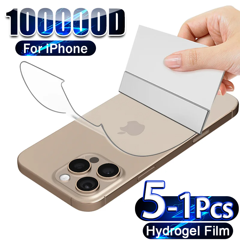 5-1Pcs Hydrogel Film For iPhon – обзор и цена Quality Phone Accessories