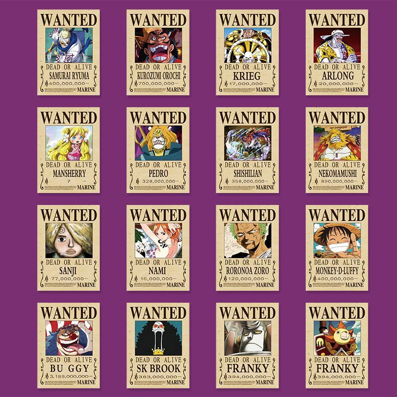 140pcs One Piece Bounty Sticke – обзор и цена Phone Accessories Poster