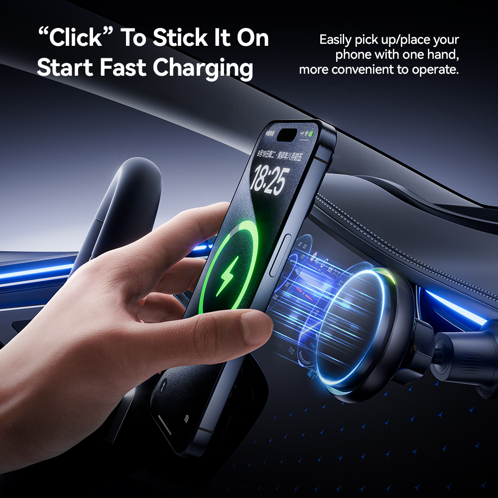 YZ RGB Magnetic Wireless Charg – обзор и цена Qi2 Phone Accessories