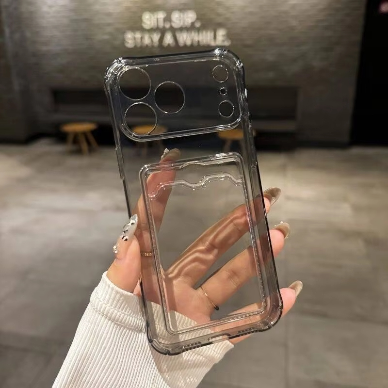 Transparent Card Slot Holder C – обзор и цена Quality Phone Accessories