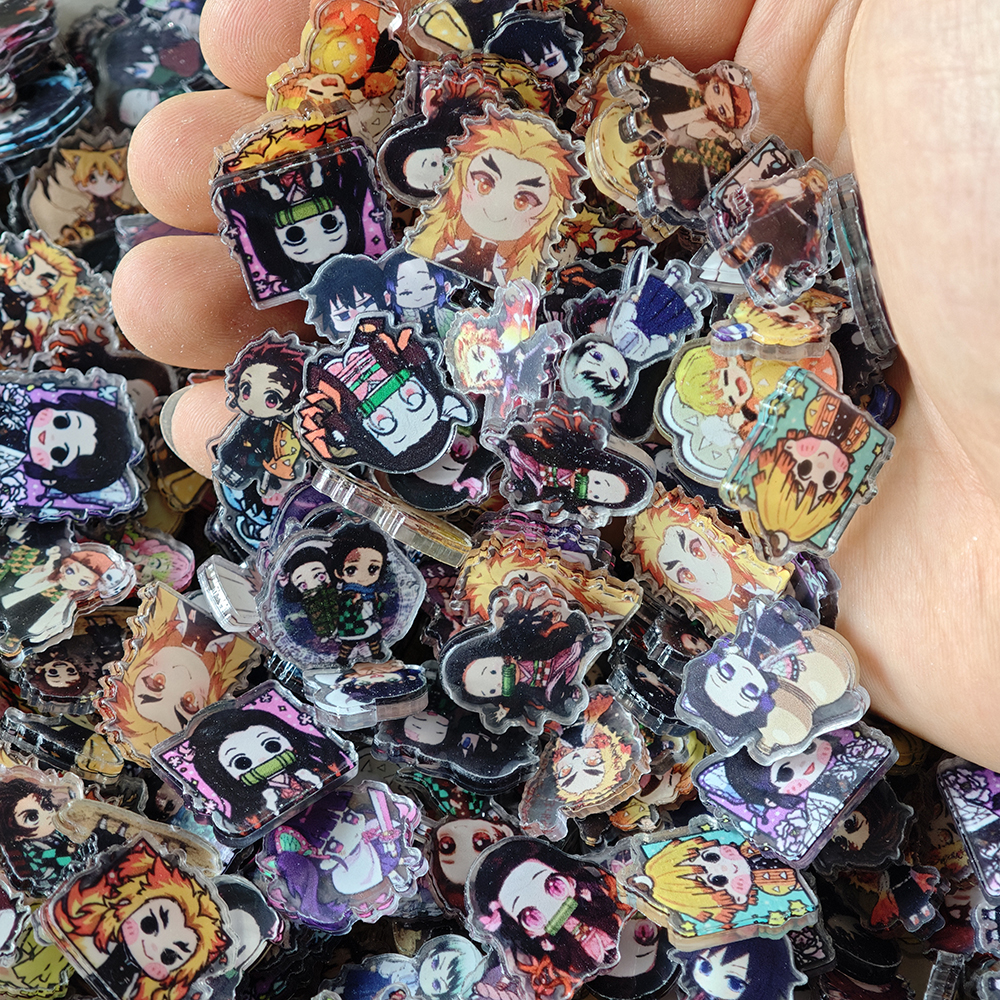 50pcs/set Demon Slayer Anime R – обзор и цена Phone Accessories Demon Slayer