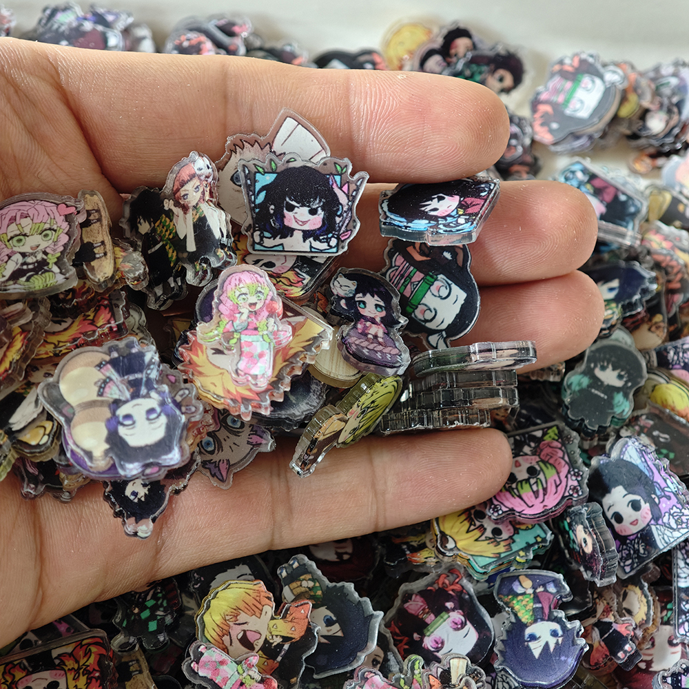 50pcs/set Demon Slayer Anime R – обзор и цена Phone Accessories Demon Slayer