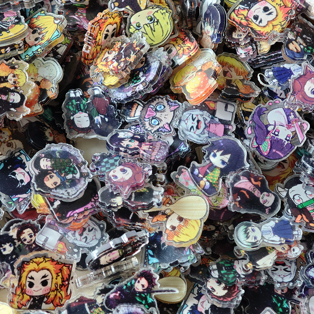 50pcs/set Demon Slayer Anime R – обзор и цена Phone Accessories Demon Slayer