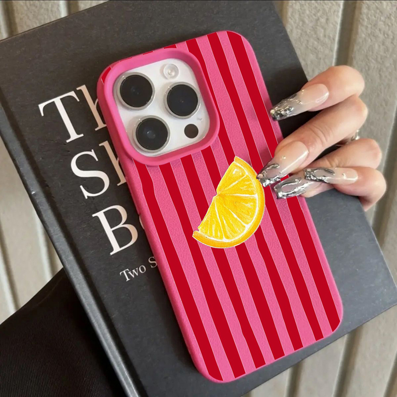 Fashion Lemon Pattern TPU Sili – обзор и цена Phone Accessories To Sell