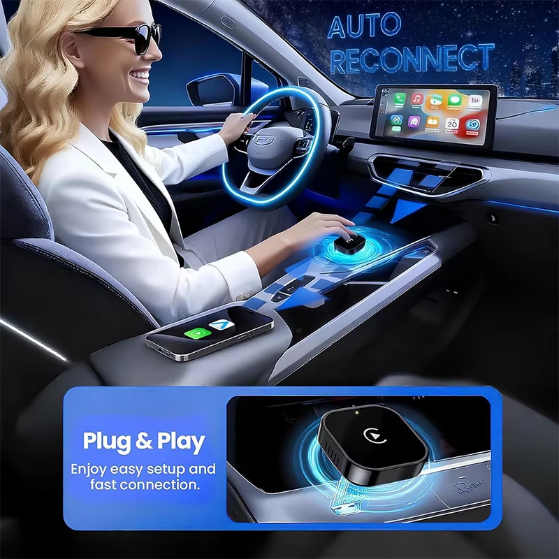 2-in-1 Wireless CarPlay Adapte – обзор и цена Quality Phone Accessories