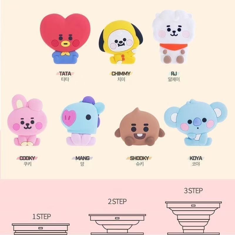 BT21 Koya RJ Shooky Mang Chimm – обзор и цена Phone Accessories Crochet