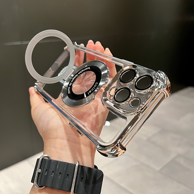 Luxury Plating Phone Case for  – обзор и цена Phone Kickstand Ring