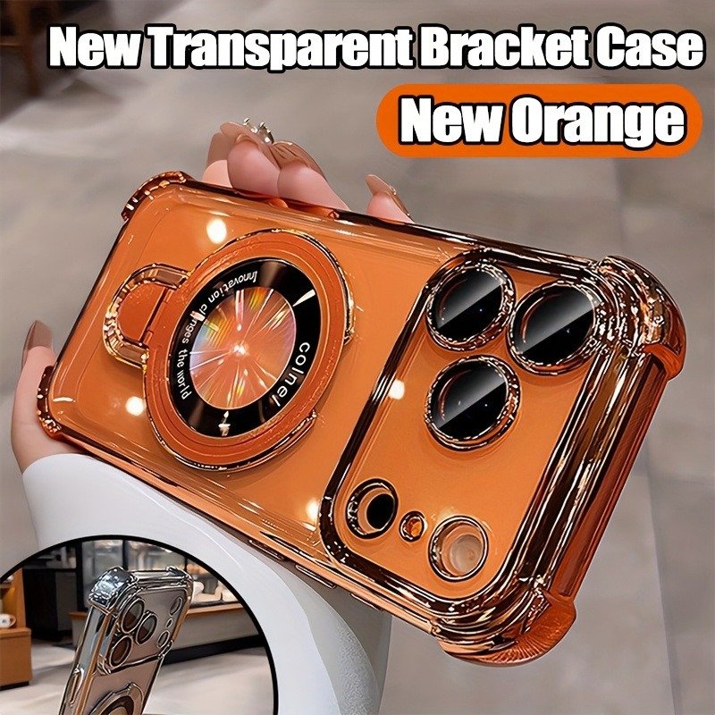 Luxury Plating Phone Case for  – обзор и цена Phone Kickstand Ring