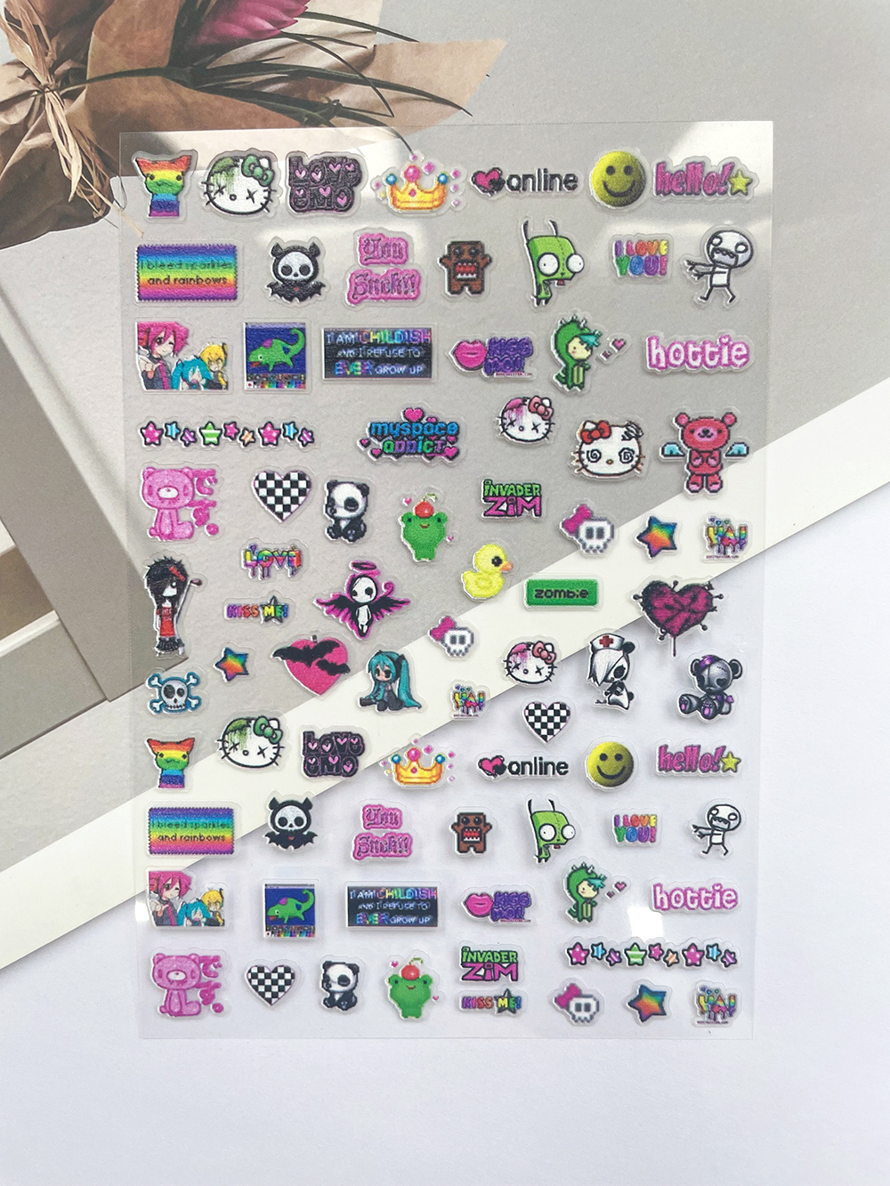 Pvc Kawaii Y2k Hellokitty Mini – обзор и цена Phone Accessories Poster