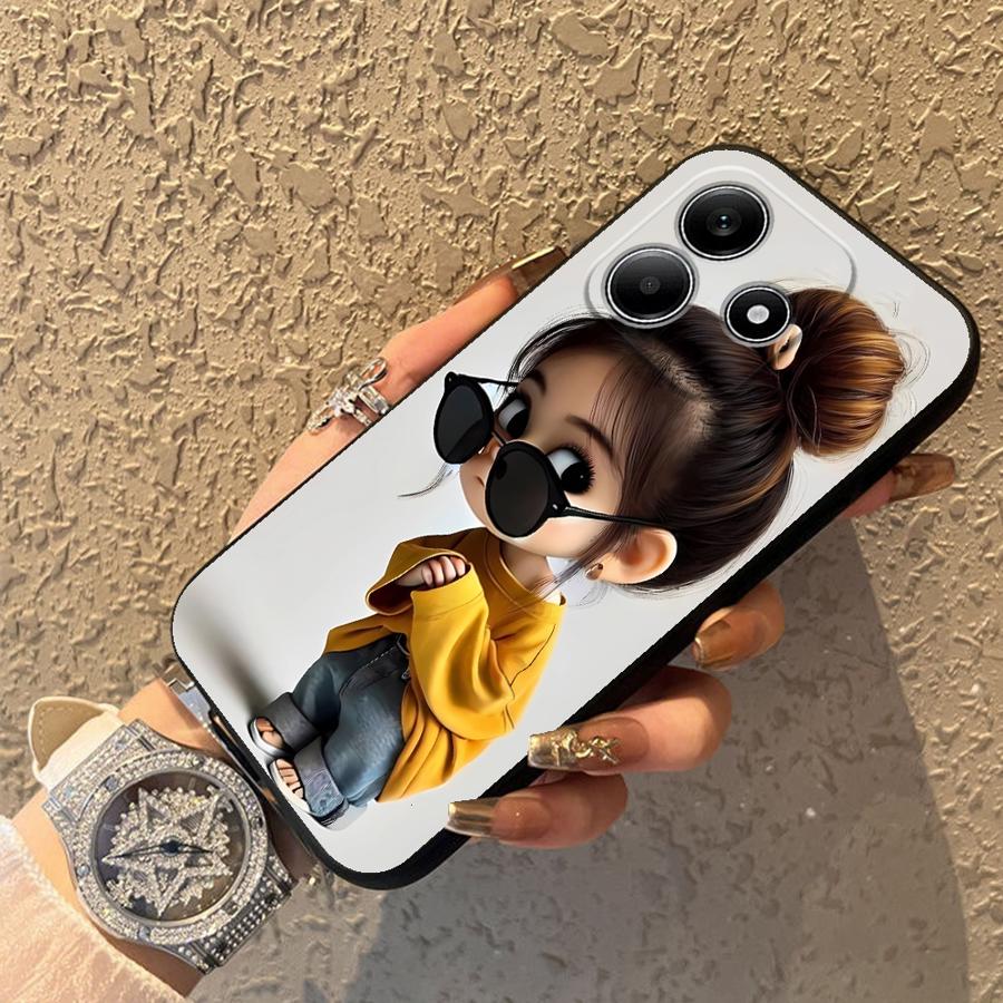 Cartoon Girl Pattern Funda Pho – обзор и цена X Phone Accessories
