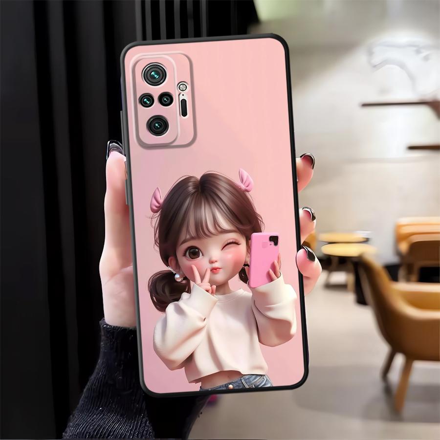 Cartoon Girl Pattern Funda Pho – обзор и цена X Phone Accessories