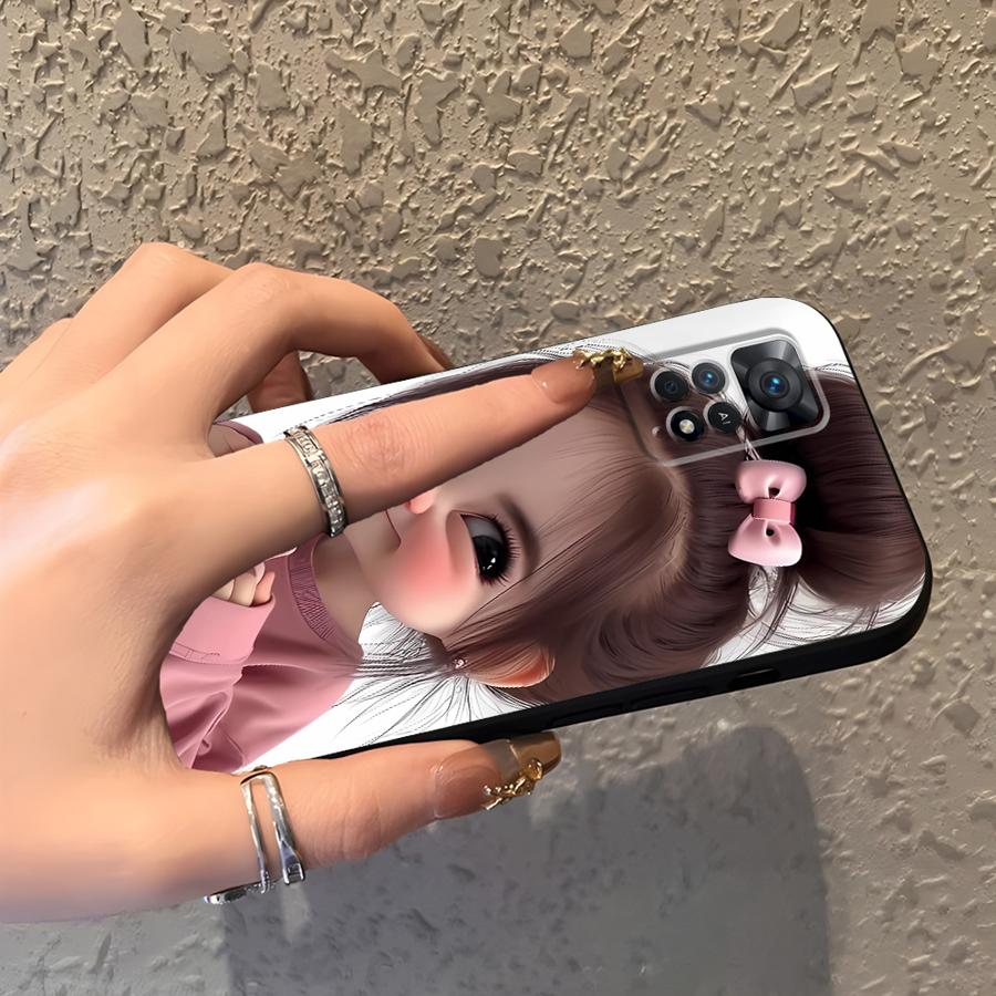 Cartoon Girl Pattern Funda Pho – обзор и цена X Phone Accessories