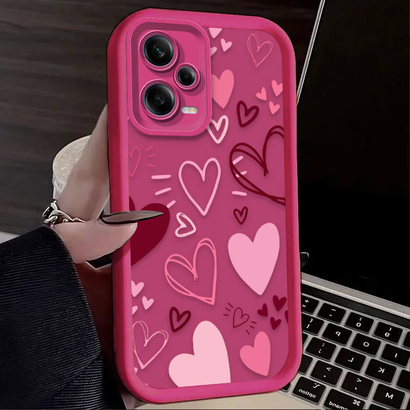 Pink Heart-shaped Phone Case f – обзор и цена X Phone Accessories