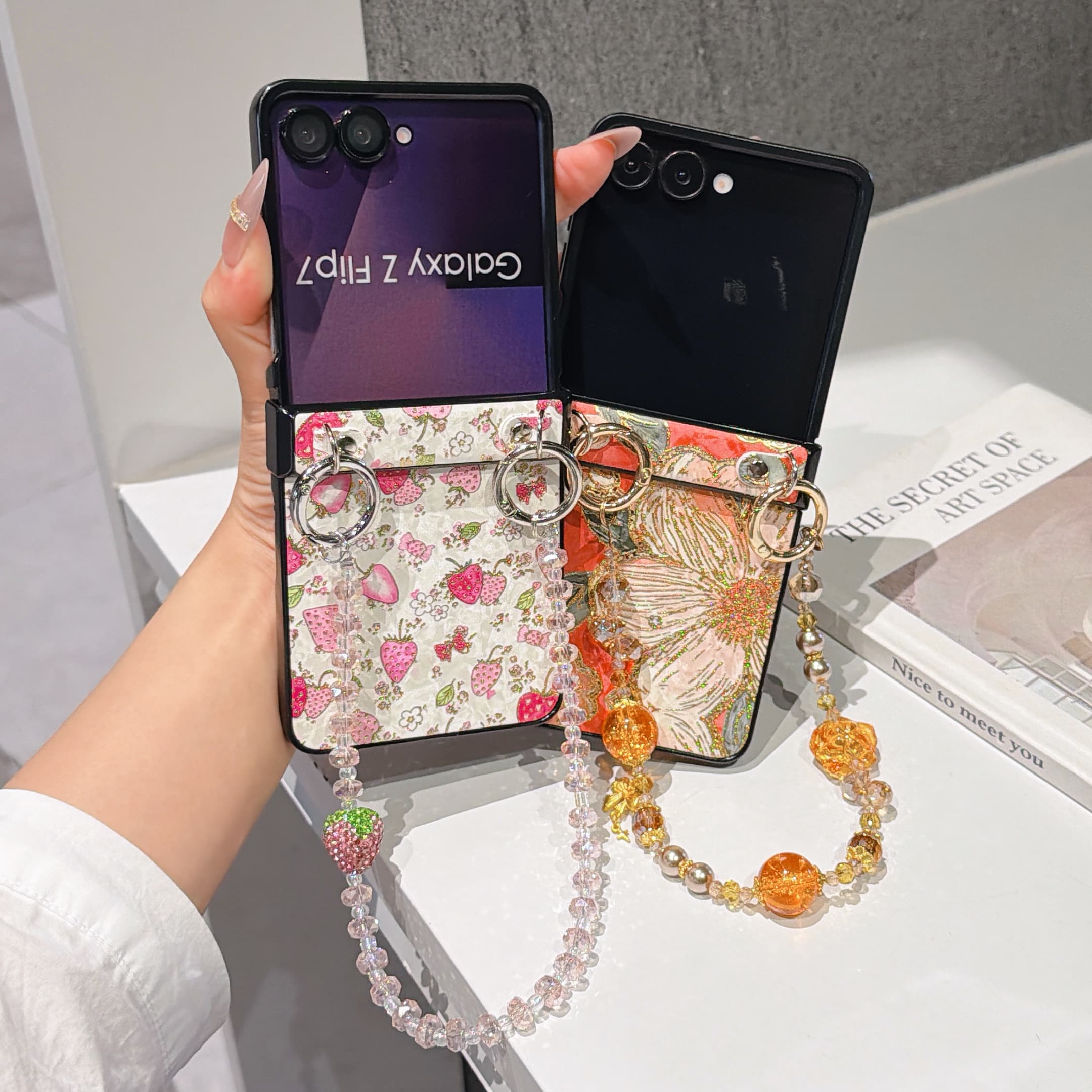 Hinge Protection PU Leather Co – обзор и цена Phone Accessories Crochet