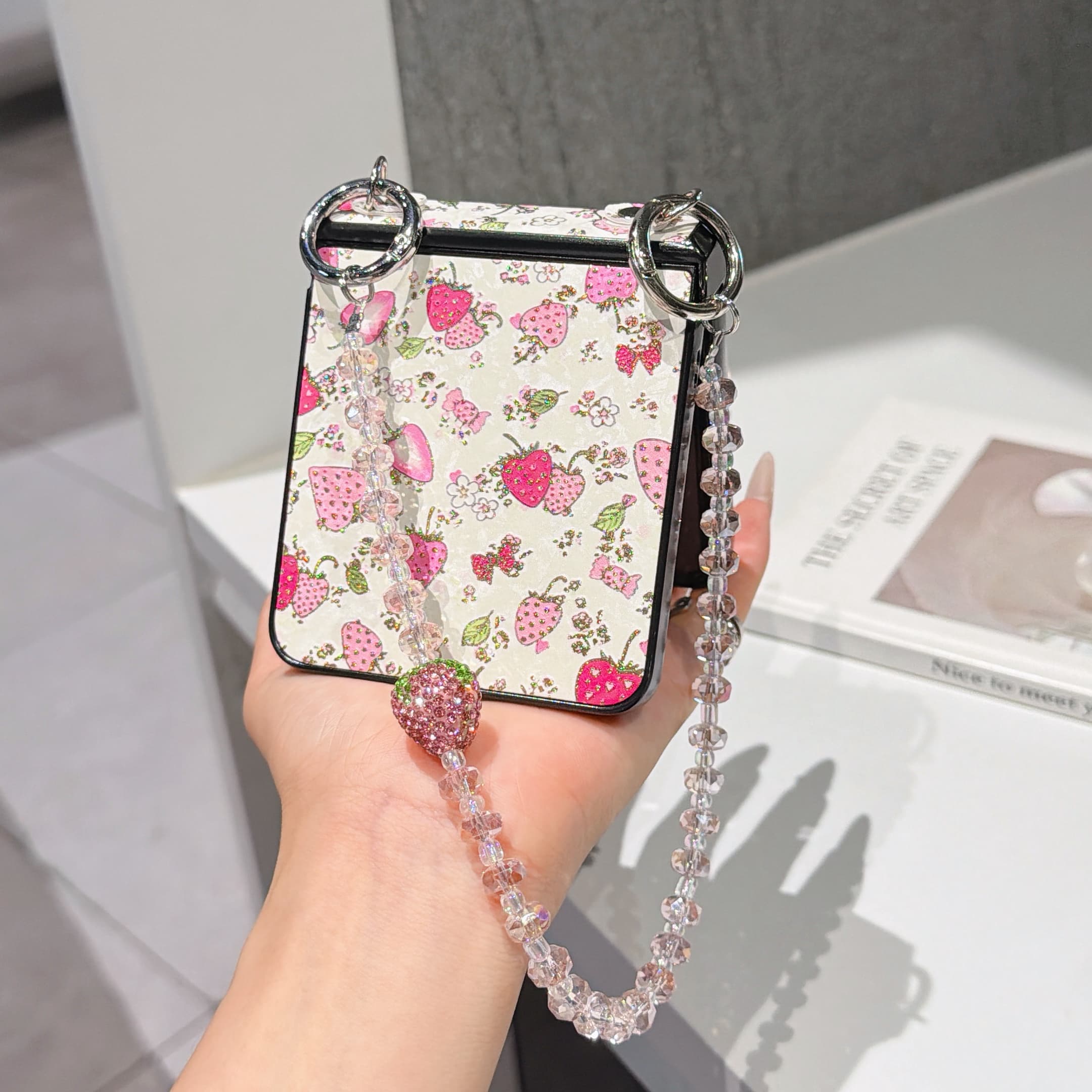 Hinge Protection PU Leather Co – обзор и цена Phone Accessories Crochet