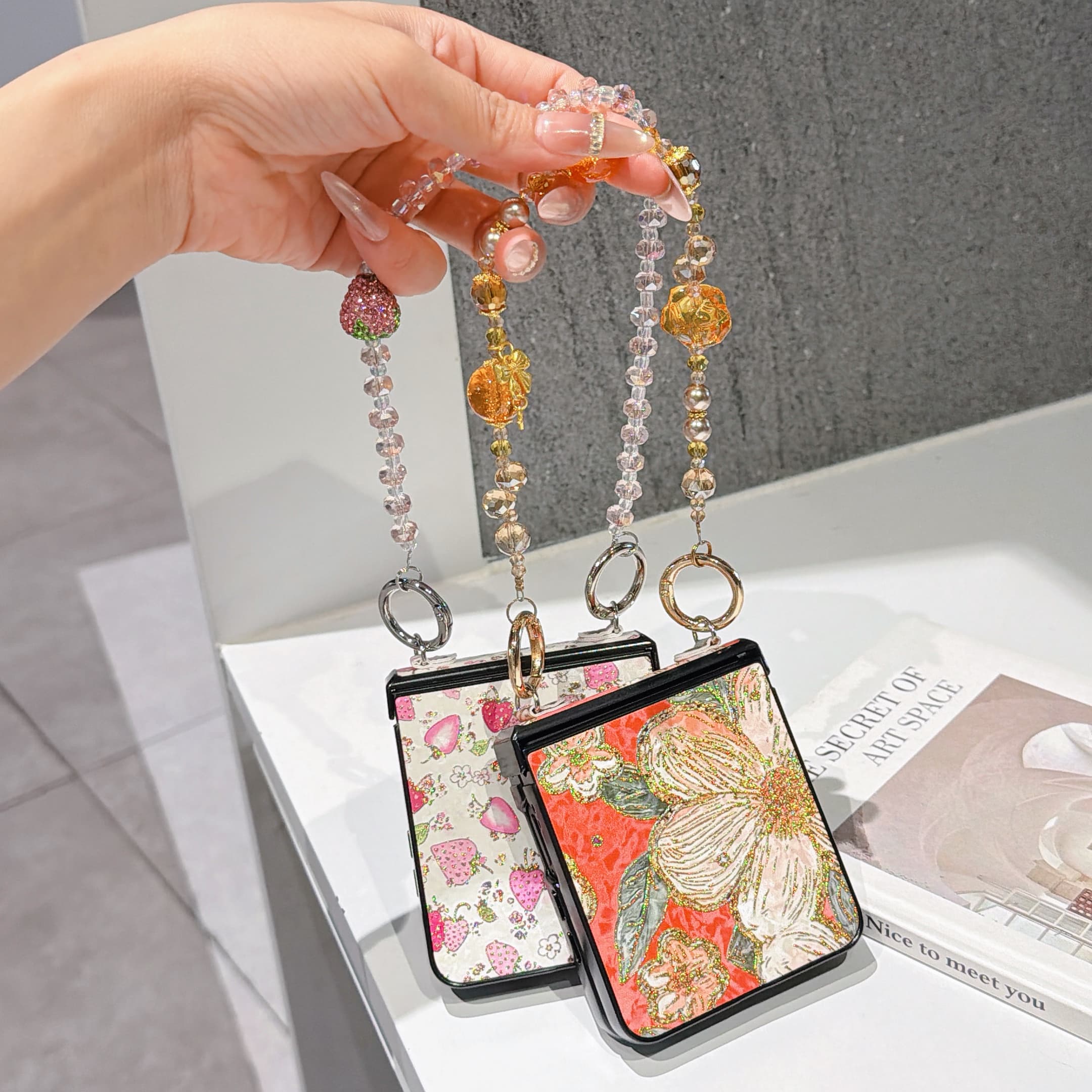 Hinge Protection PU Leather Co – обзор и цена Phone Accessories Crochet