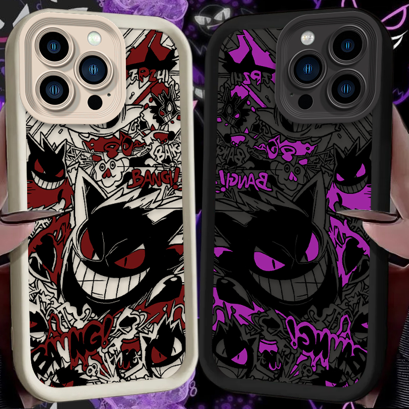 P-Pokemon Gengar Graffiti Phon – обзор и цена Phone Accessories To Sell