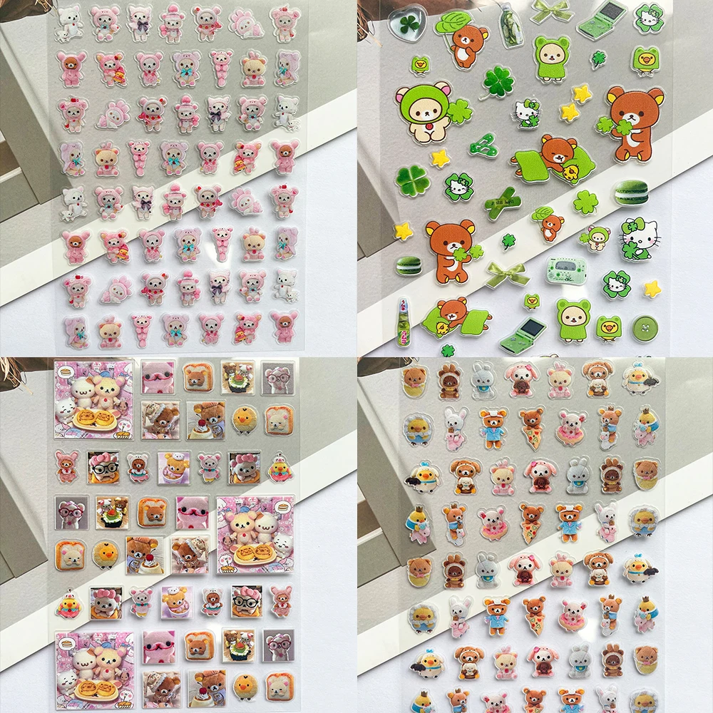 Mini Kawaii Rilakkuma Pvc Post – обзор и цена Phone Accessories Poster