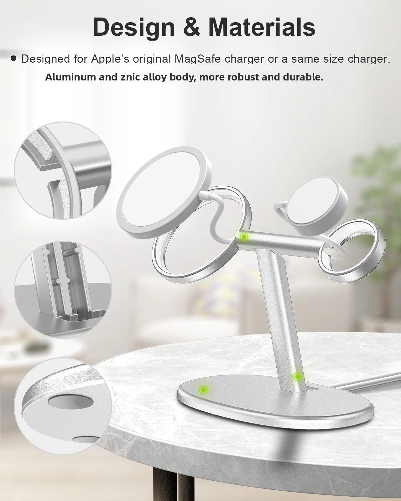 EWA 2-in-1 Desktop Phone Stand – обзор и цена Phone Accessories Charger