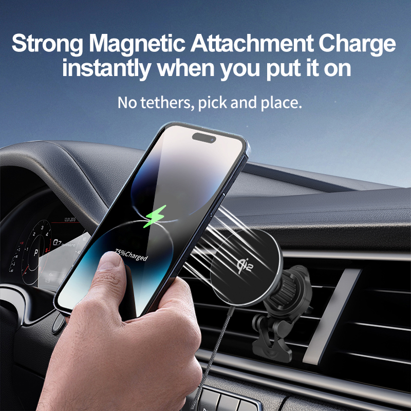 Qi 2 Car Holder 15W Wireless C – обзор и цена Qi2 Phone Accessories