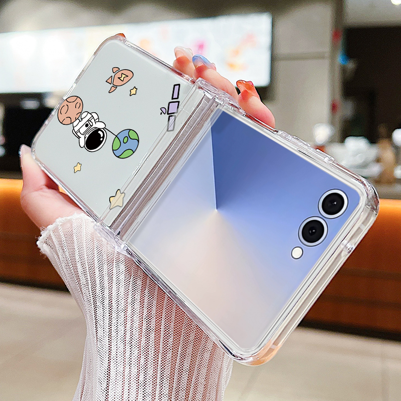 Astronauts Pattern Folding Pho – обзор и цена Phone Case Clear