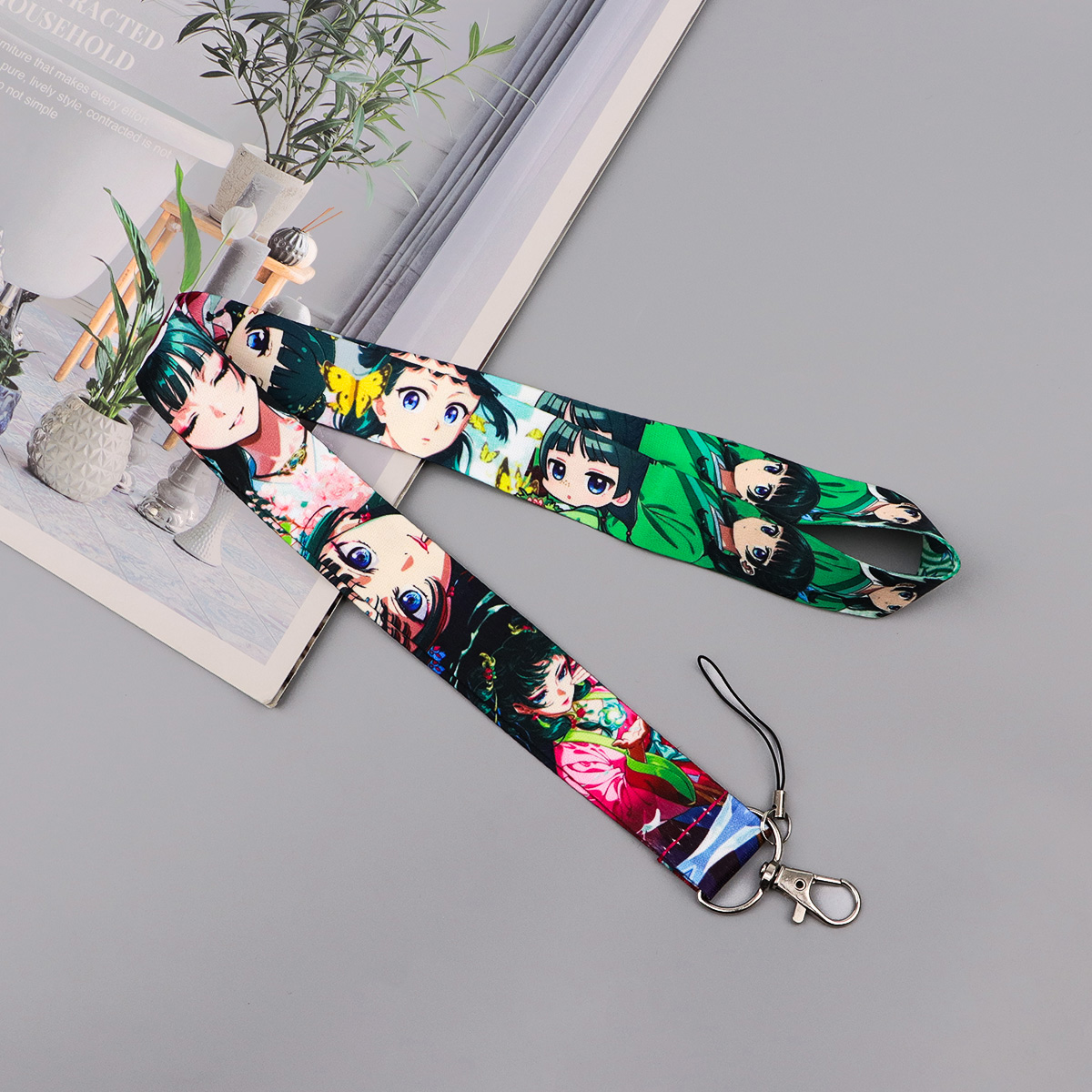Cute Anime Girl Lanyard Neck S – обзор и цена Phone Accessories Crochet