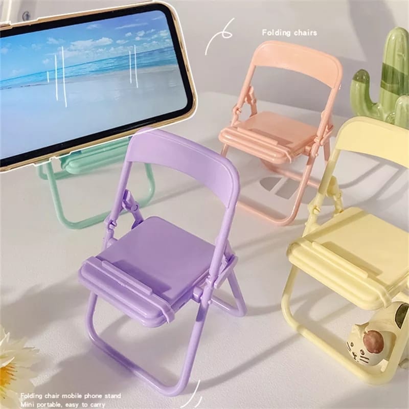 Cute Chair Phone Holder Stand  – обзор и цена Phone Accessories Useful