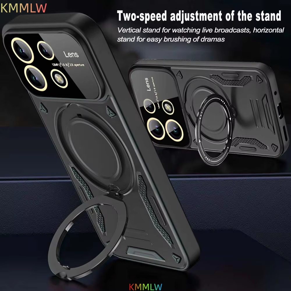 Shockproof Armor Case for Redm – обзор и цена Phone Kickstand Ring