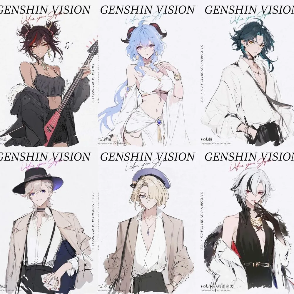 180 Genshin Impact posters, st – обзор и цена Phone Accessories Poster