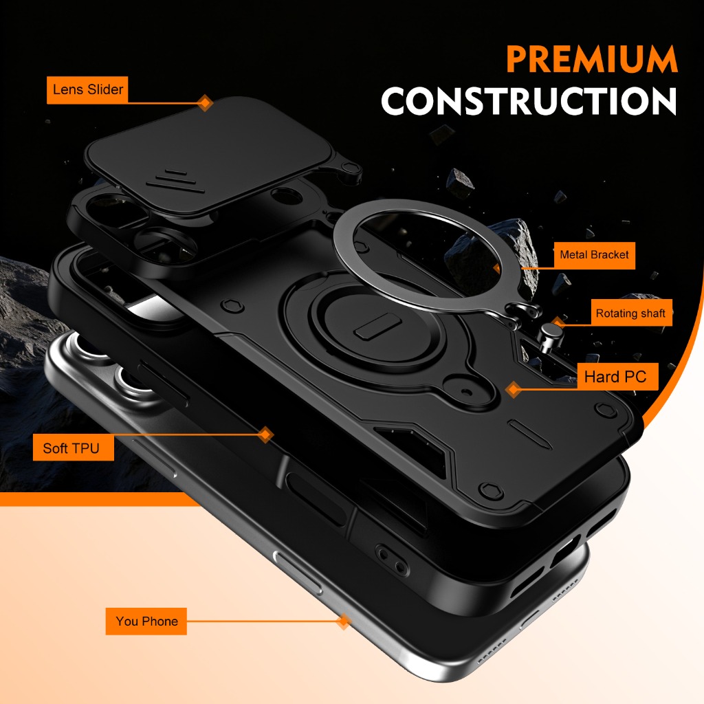 Armor Shockproof Phone Case w/ – обзор и цена Phone Kickstand Ring