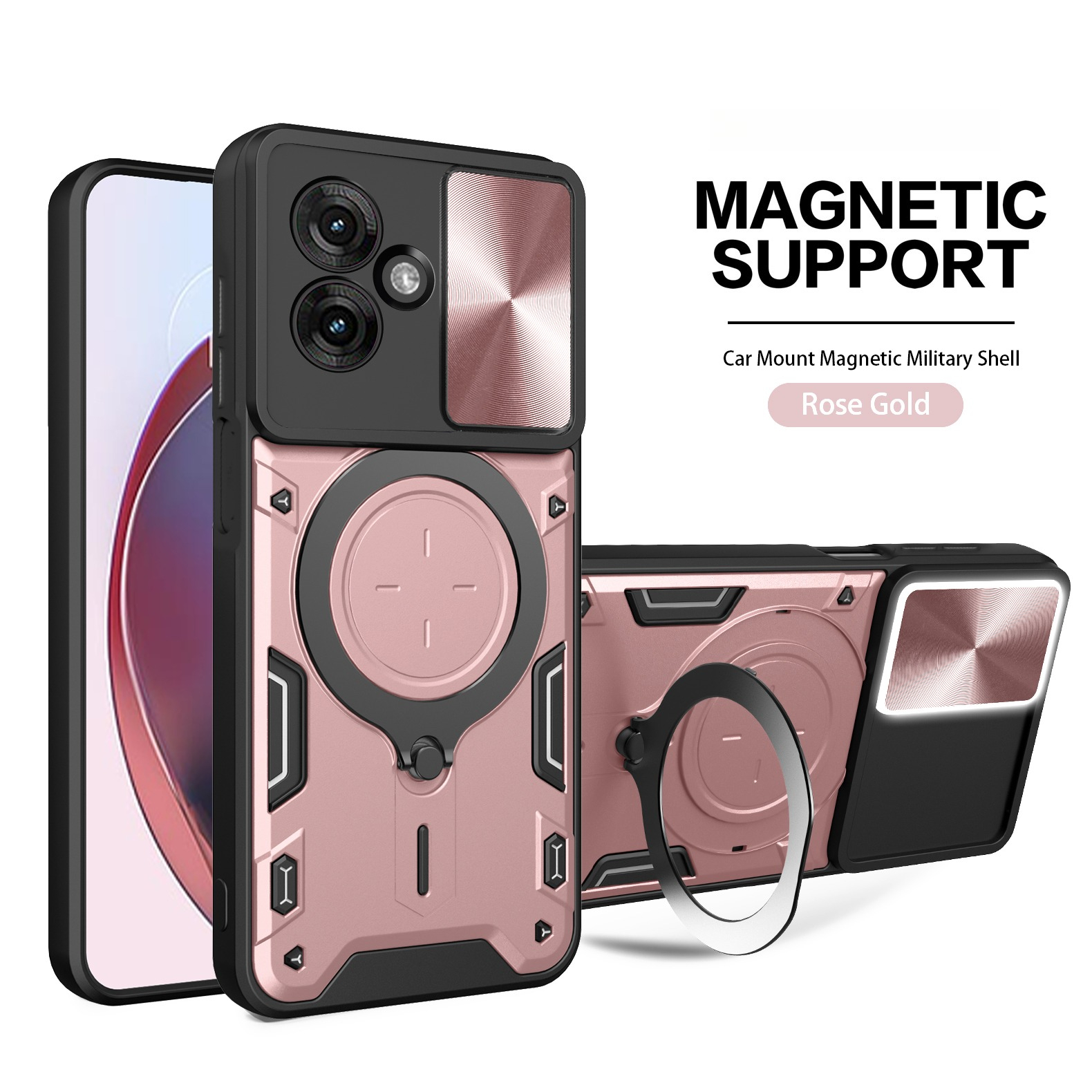 360 Rotating Magnetic Slide Ca – обзор и цена Phone Kickstand Ring