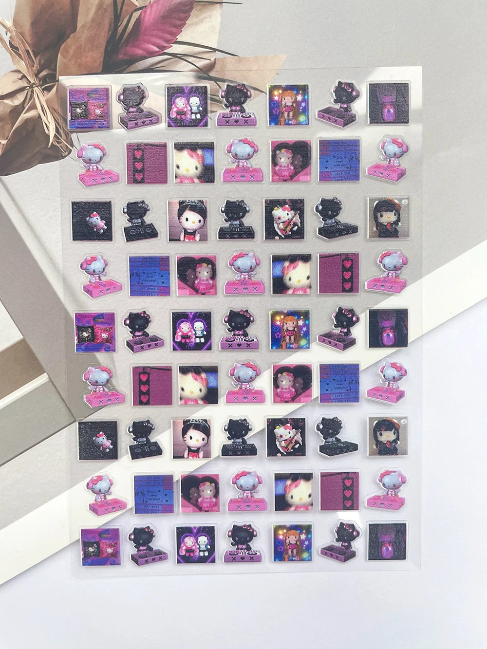 Mini Pvc Cute Pink Pixel Art S – обзор и цена Phone Accessories Poster