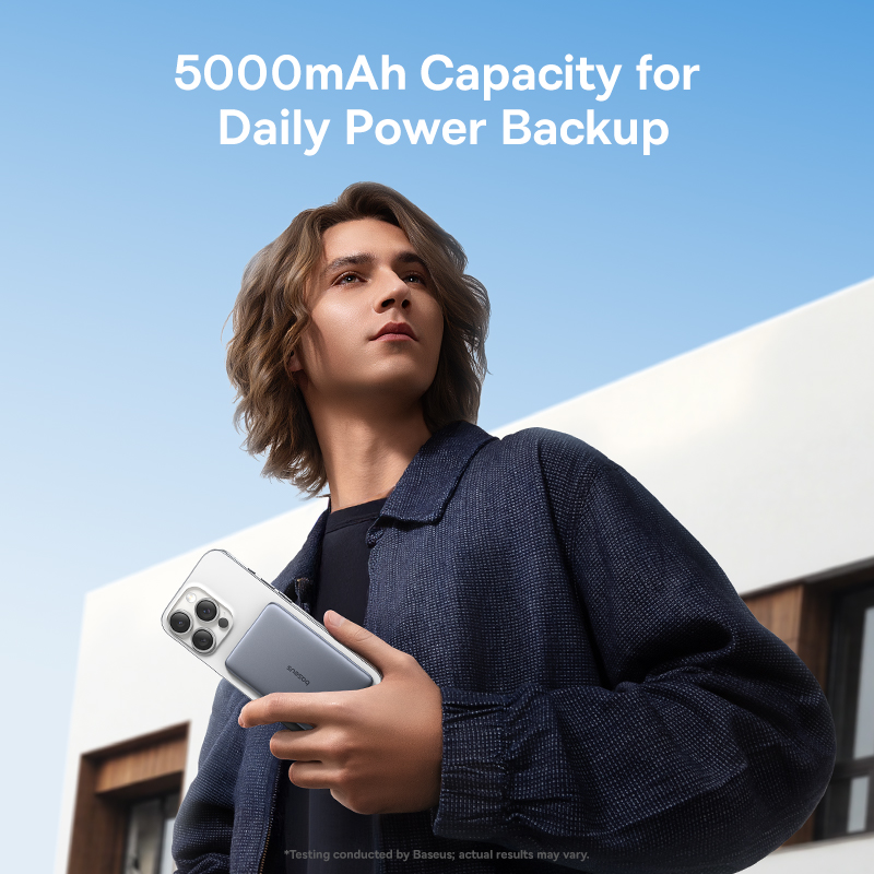 Baseus 5000mAh Magnetic Power  – обзор и цена Portable Charger 20000Mah